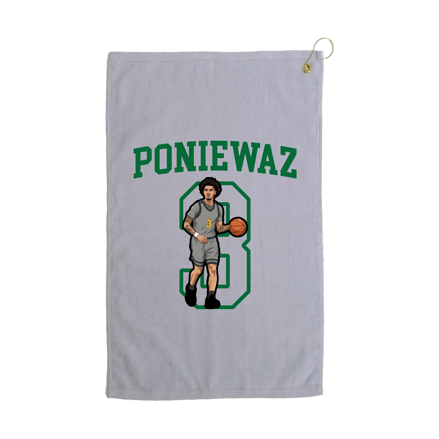Golf Towel — Shirsey in Grey