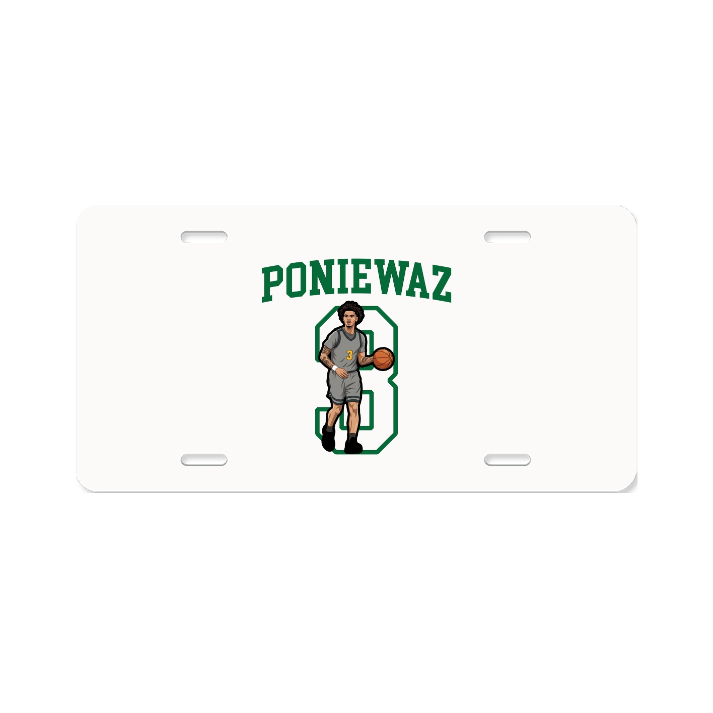 License Plate — Shirsey in Classic