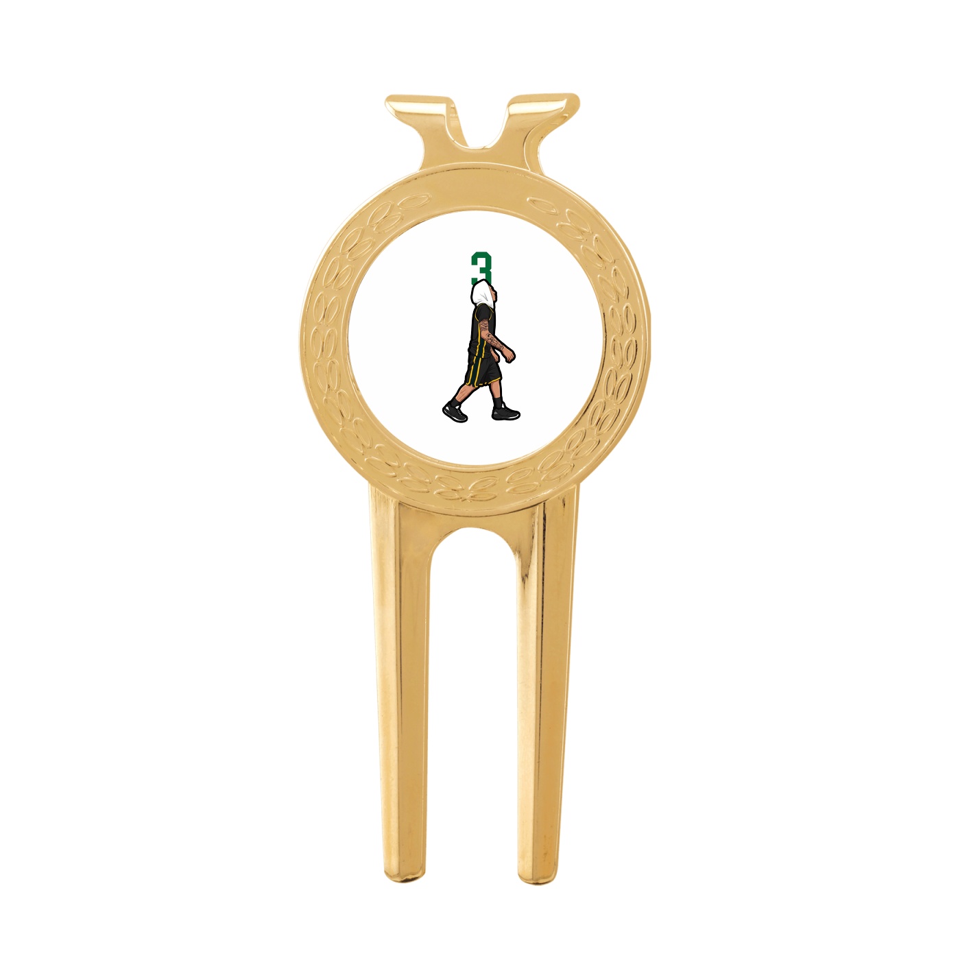 Divot Tool with Ball Marker — Number Top in Classic