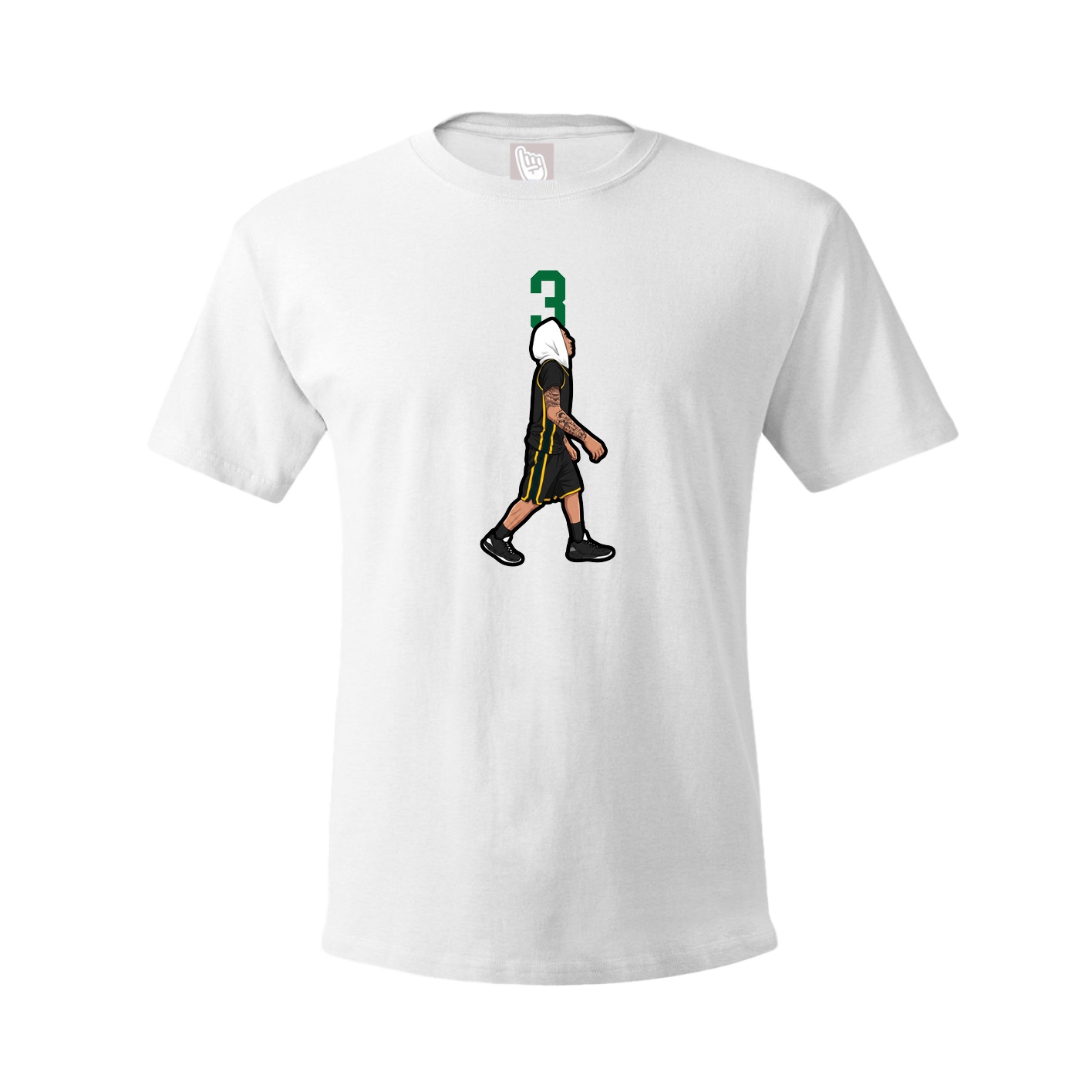Tee — Number Top in White
