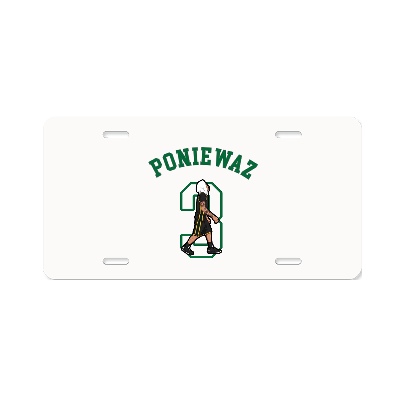 License Plate — Shirsey Arch in Classic