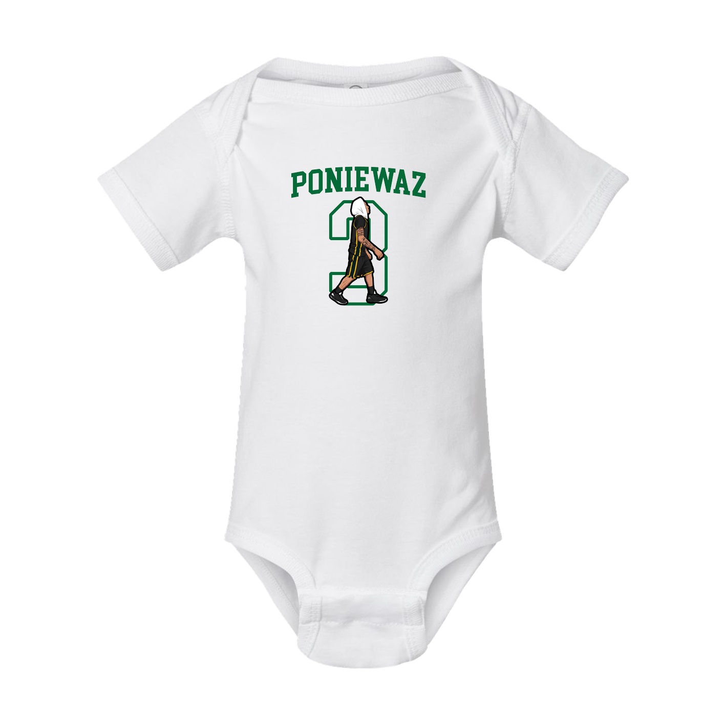 Baby Onesie — Shirsey in White