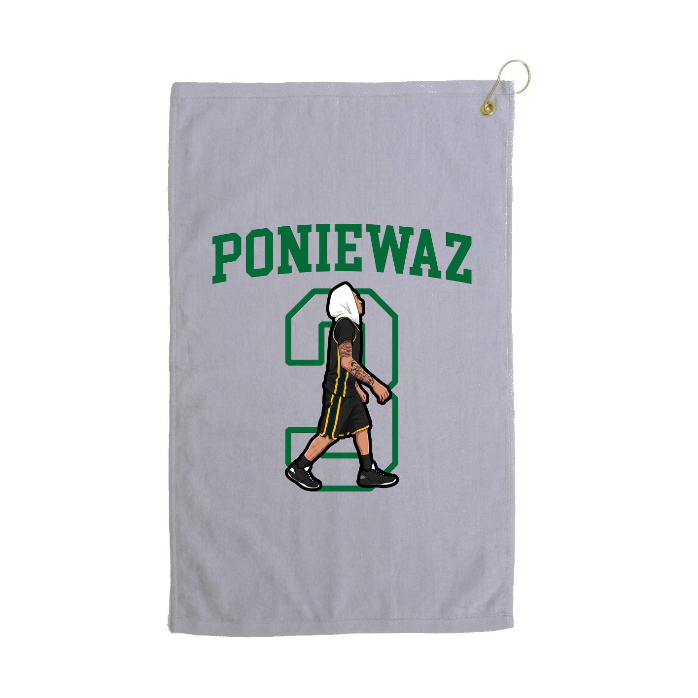 Golf Towel — Shirsey in Grey