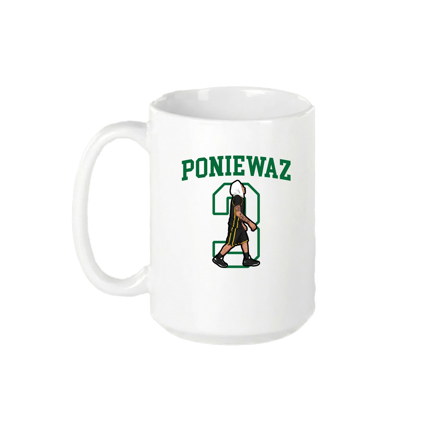 15oz Coffee Mug — Shirsey in White