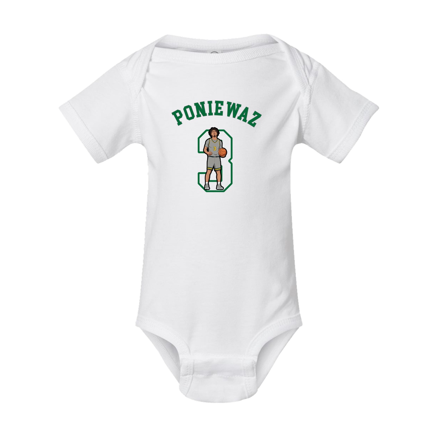 Baby Onesie — Shirsey Arch in White