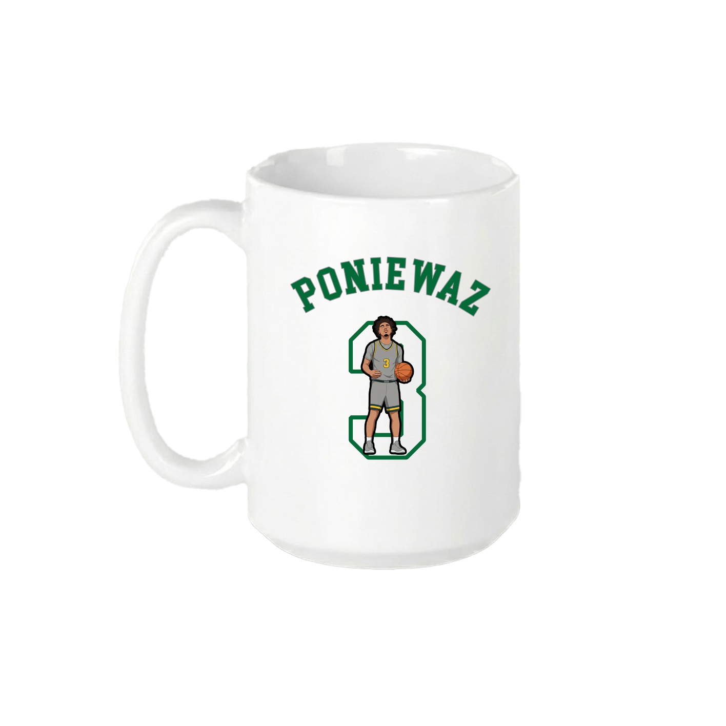 15oz Coffee Mug — Shirsey Arch in White