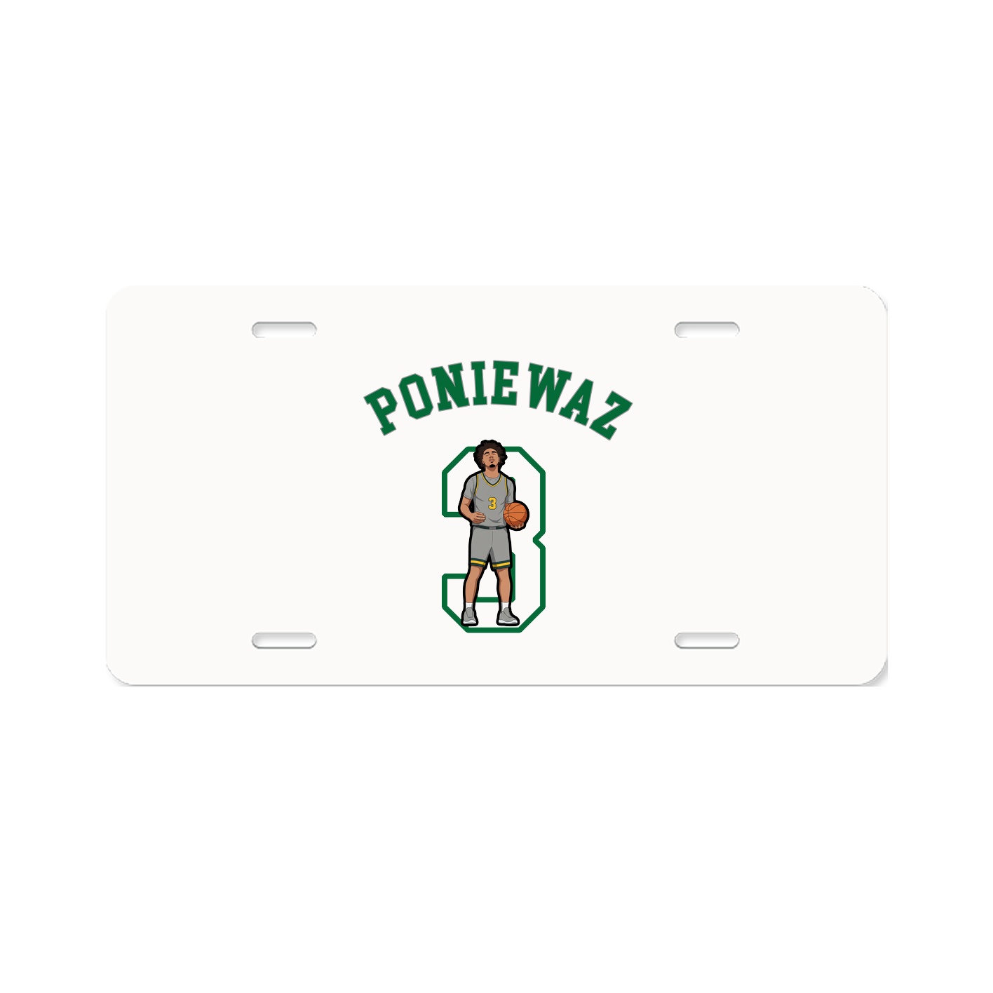 License Plate — Shirsey Arch in Classic
