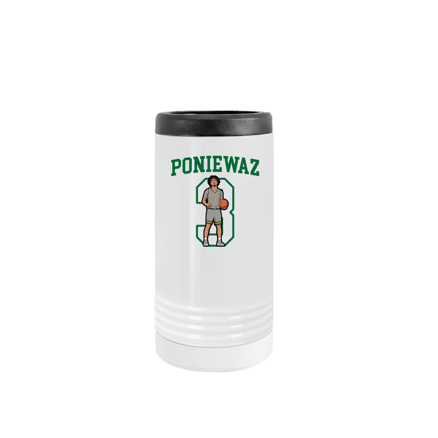 Slim Beverage Holder — Shirsey in White