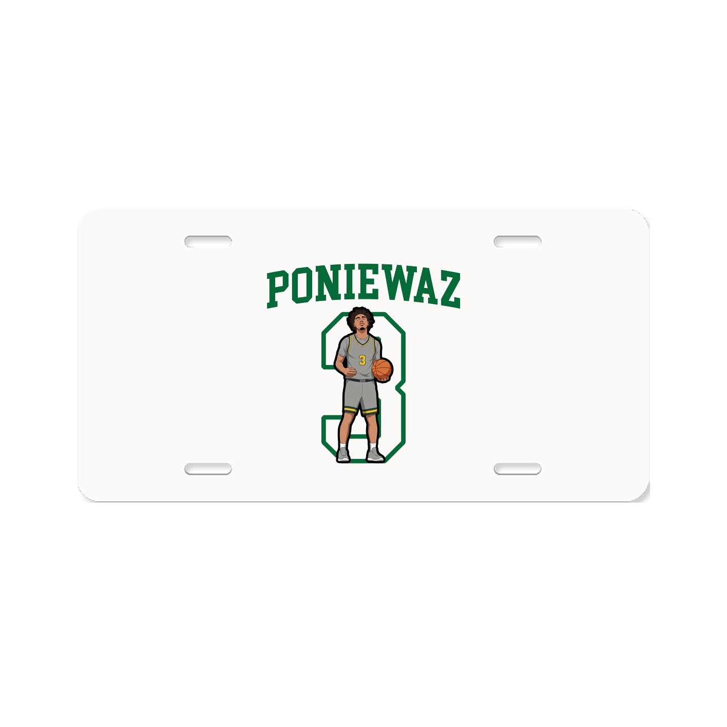 License Plate — Shirsey in Classic