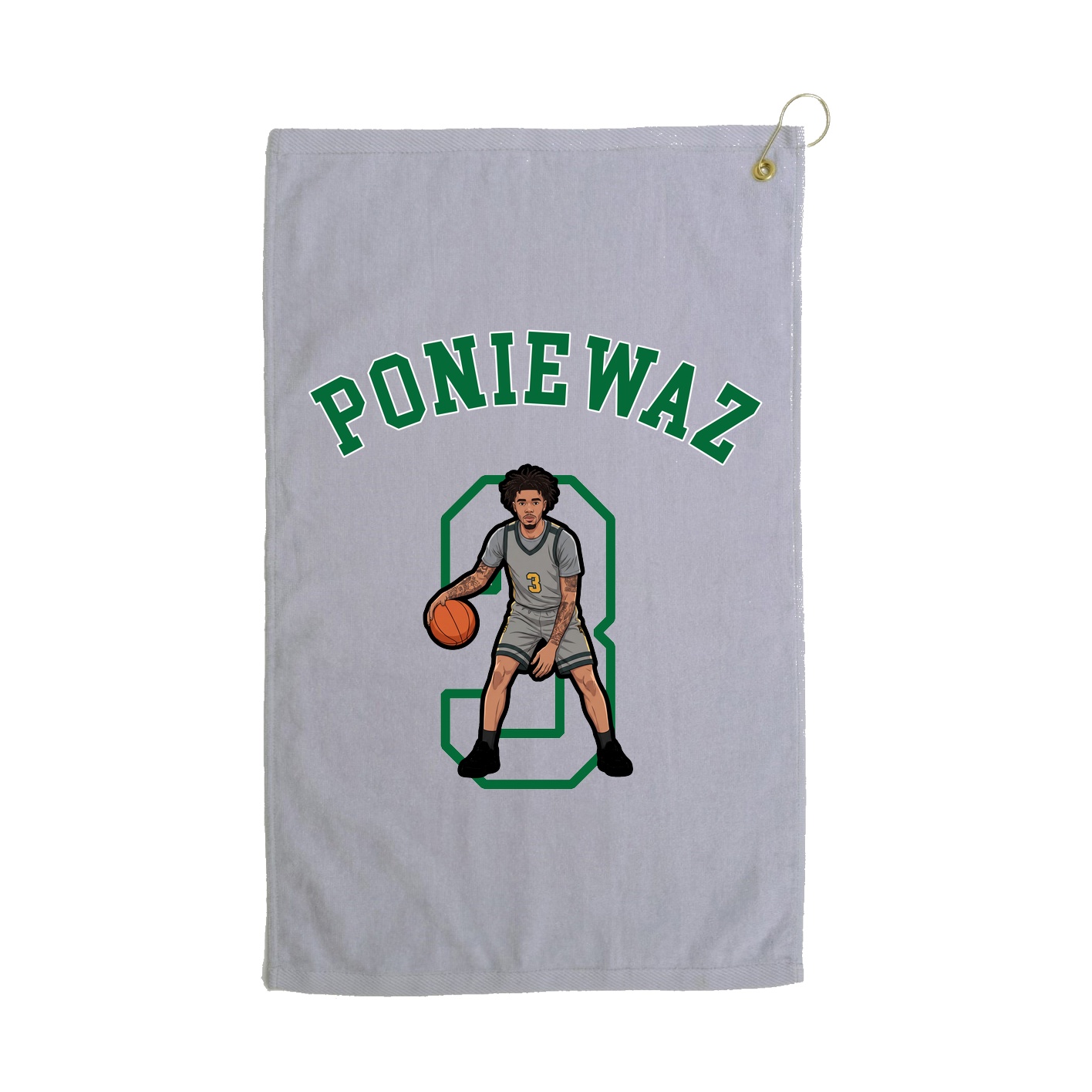 Terry Velour Golf Towel