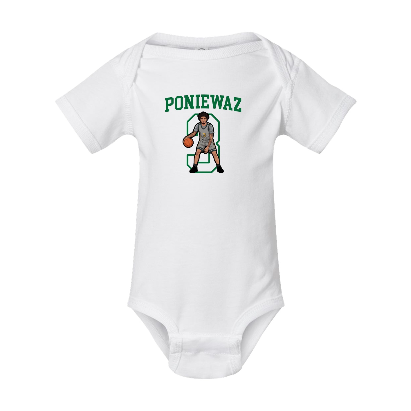 Baby Onesie — Shirsey in White