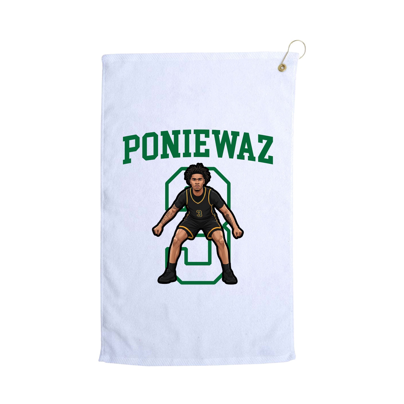 Golf Towel — Shirsey in White