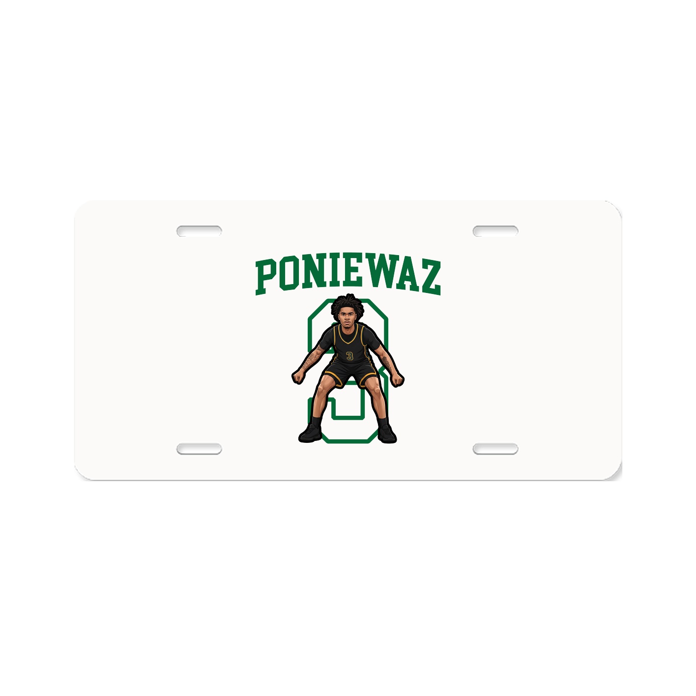 Aluminum License Plate