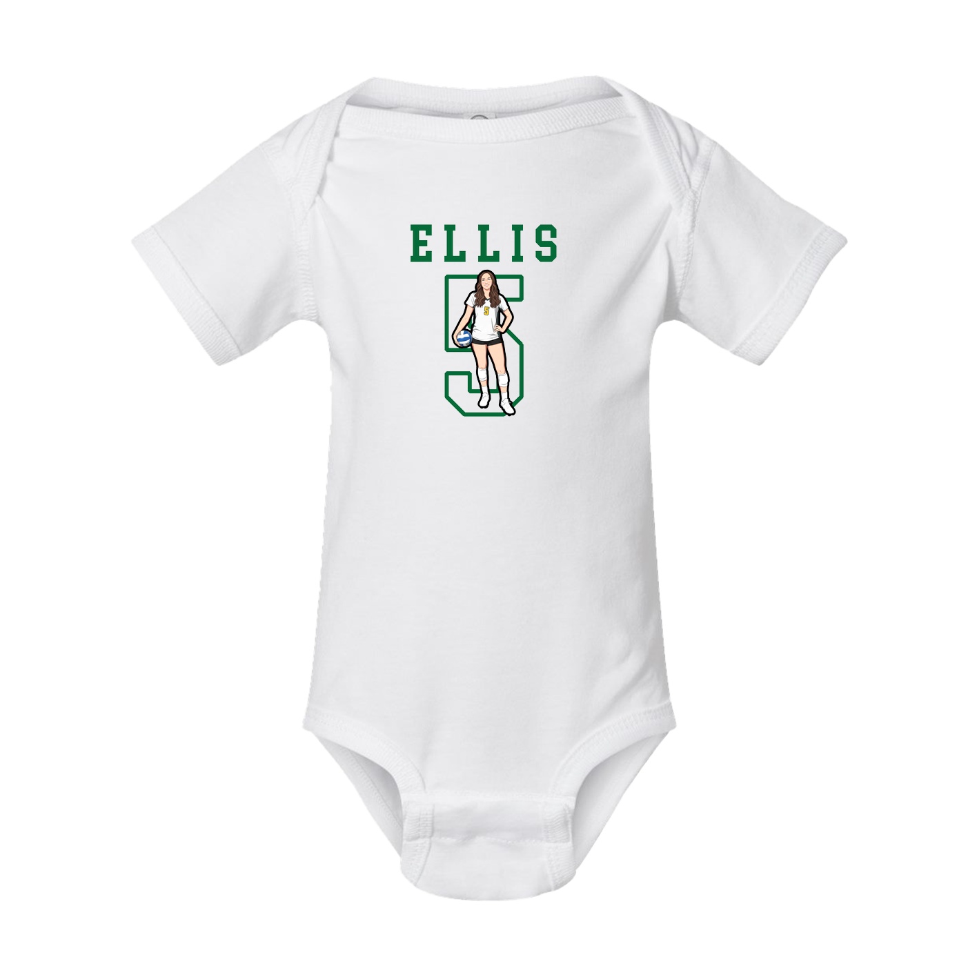 Baby Onesie — Shirsey in White