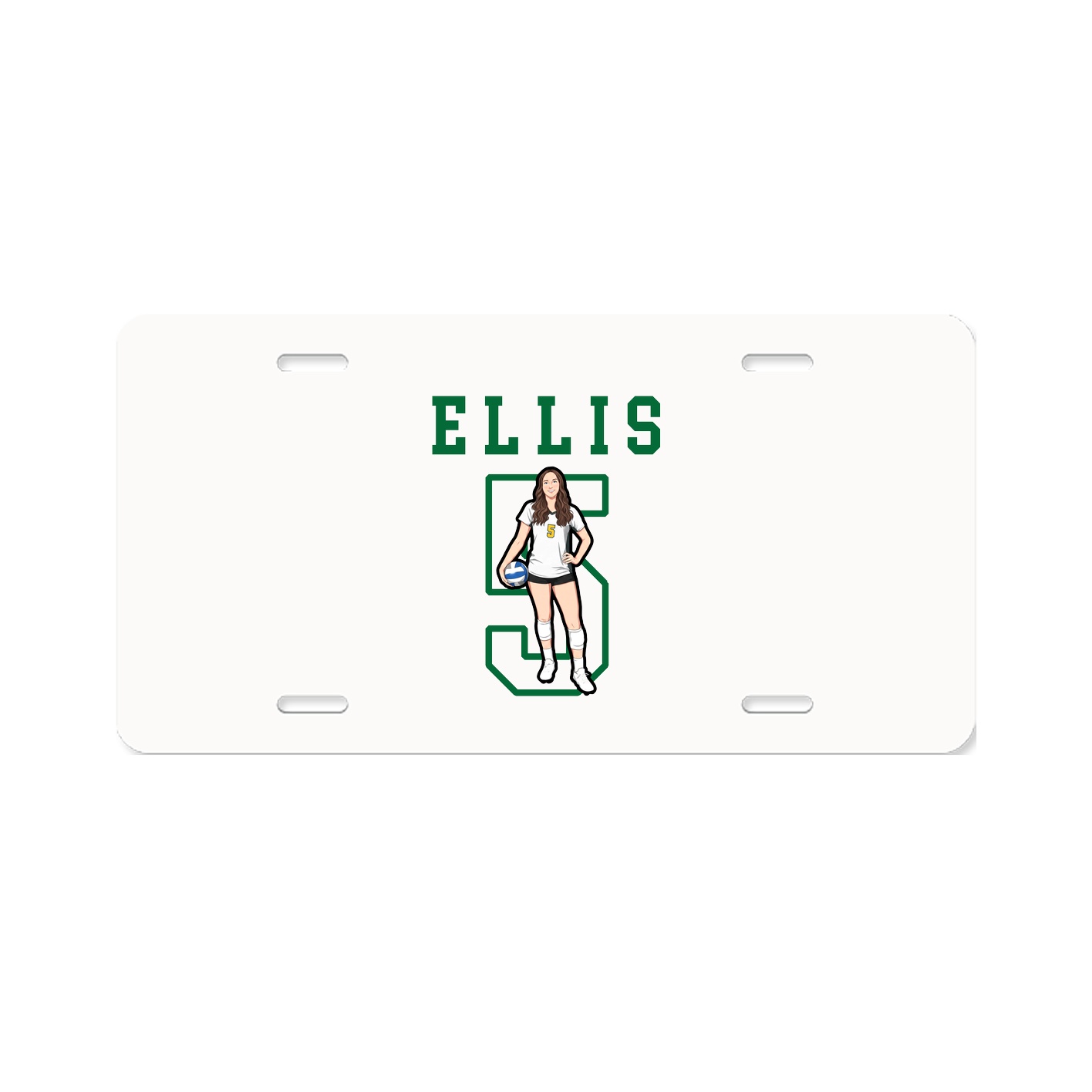 License Plate — Shirsey in Classic