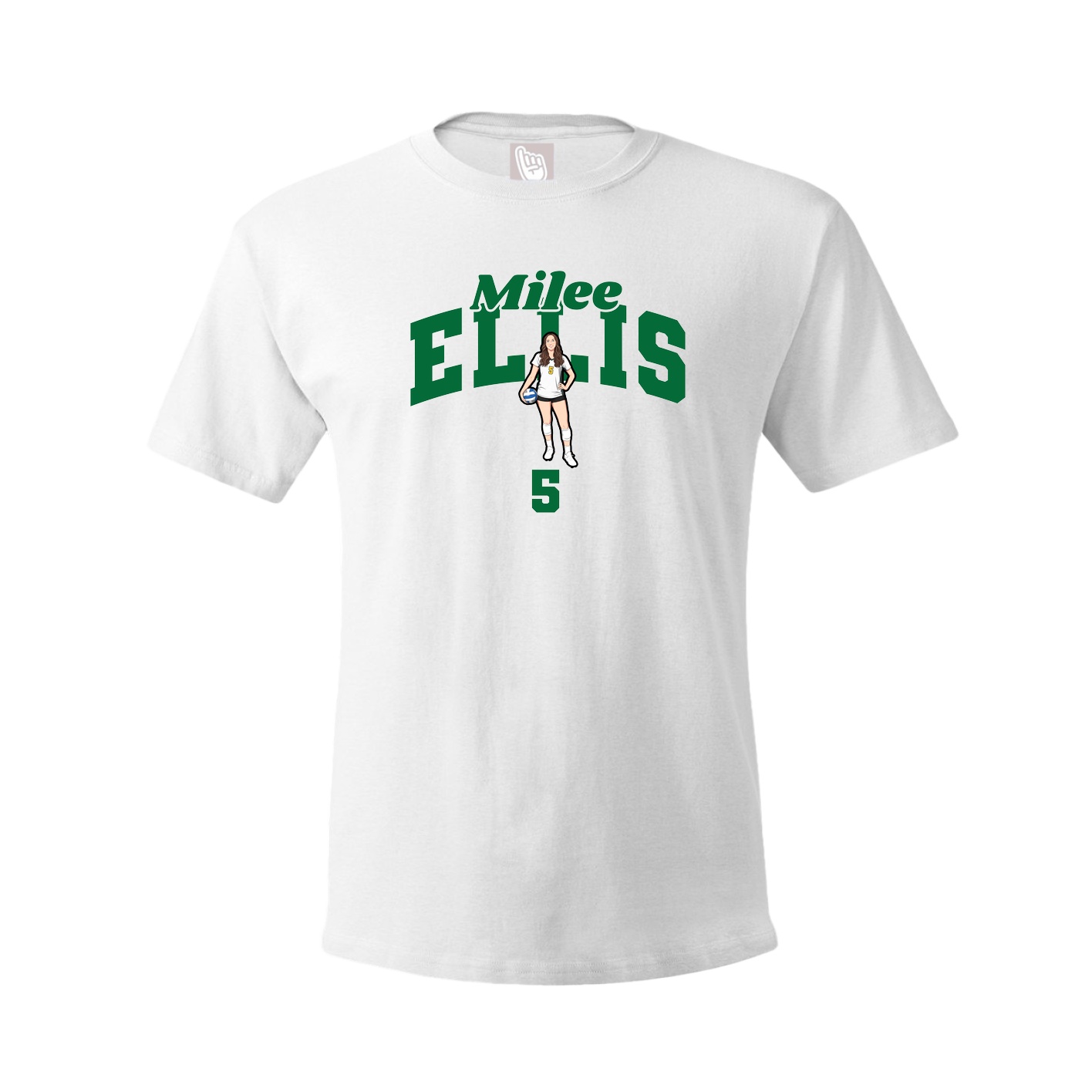 Tee — Signature Arch in White