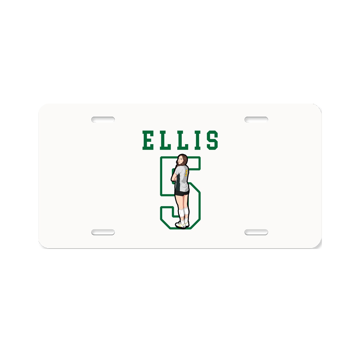 License Plate — Shirsey in Classic