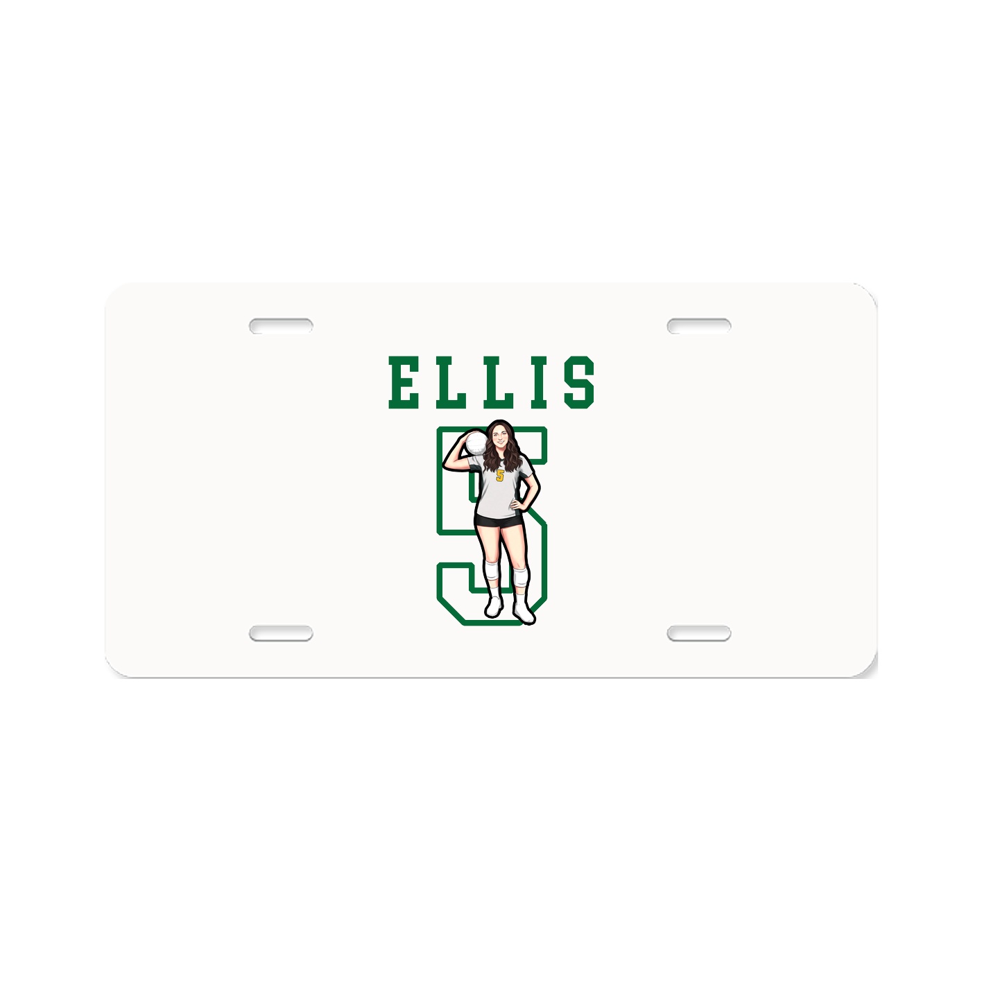 License Plate — Shirsey in Classic
