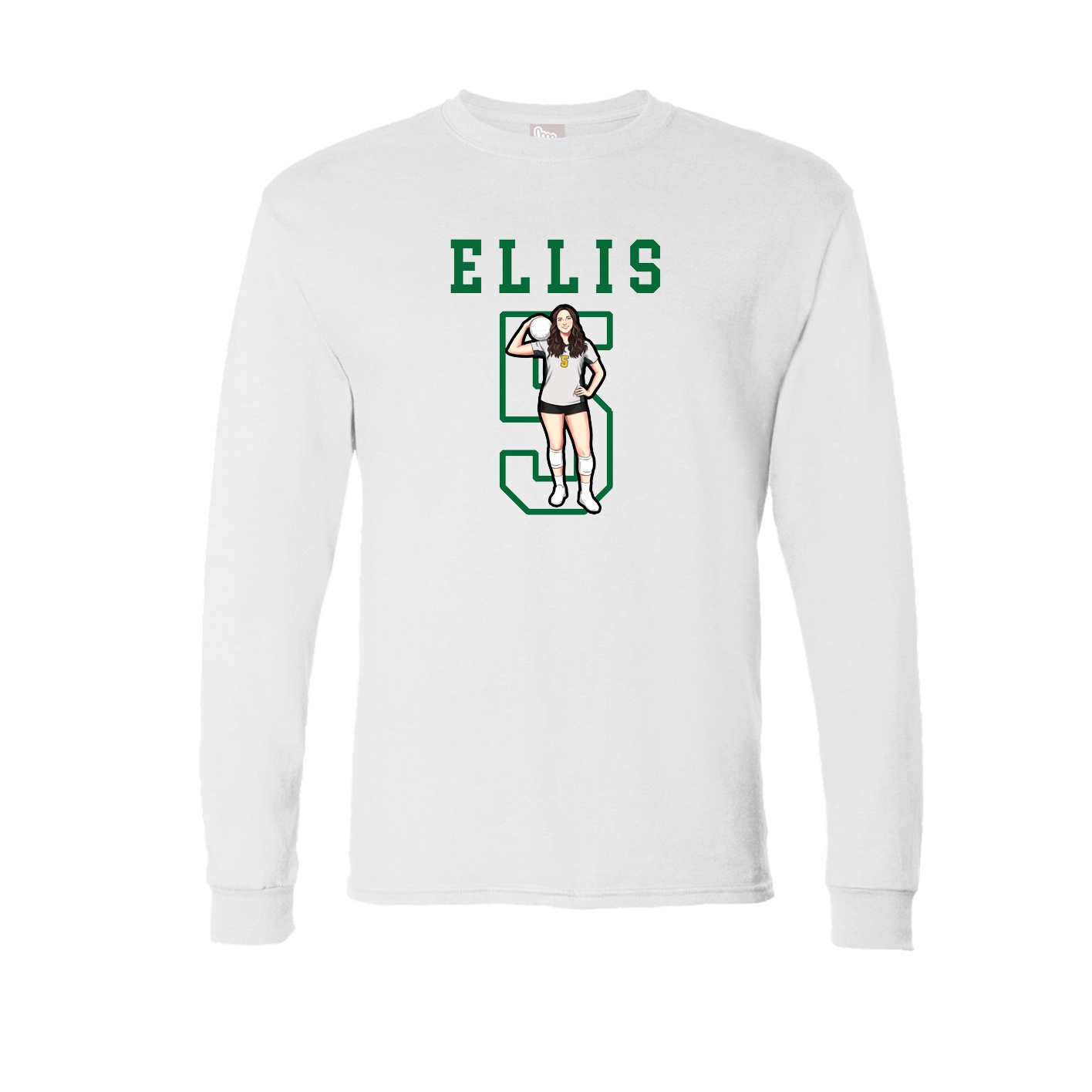 Long Sleeve Tee — Shirsey in White