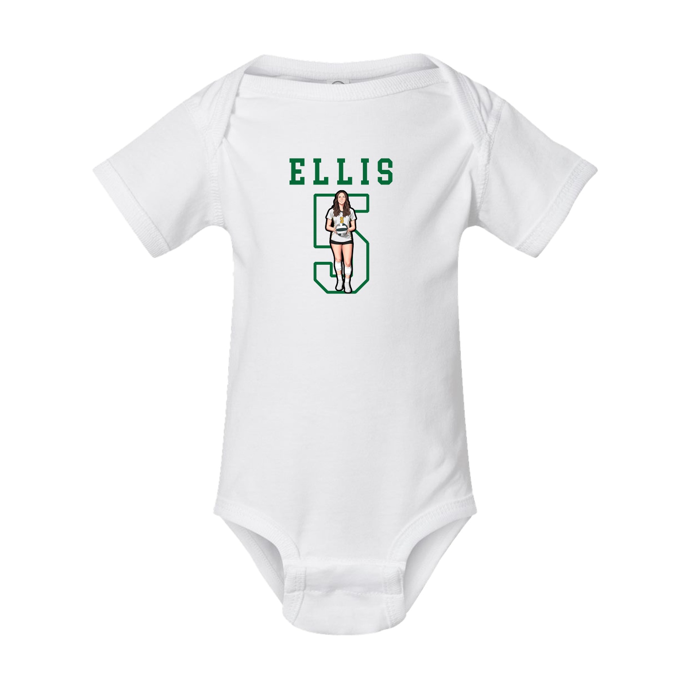 Baby Onesie — Shirsey in White