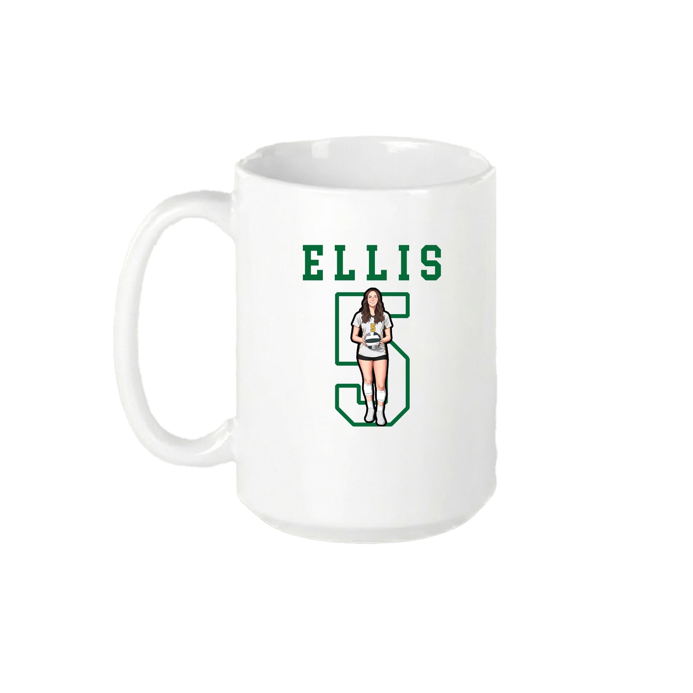 15oz Coffee Mug — Shirsey in White