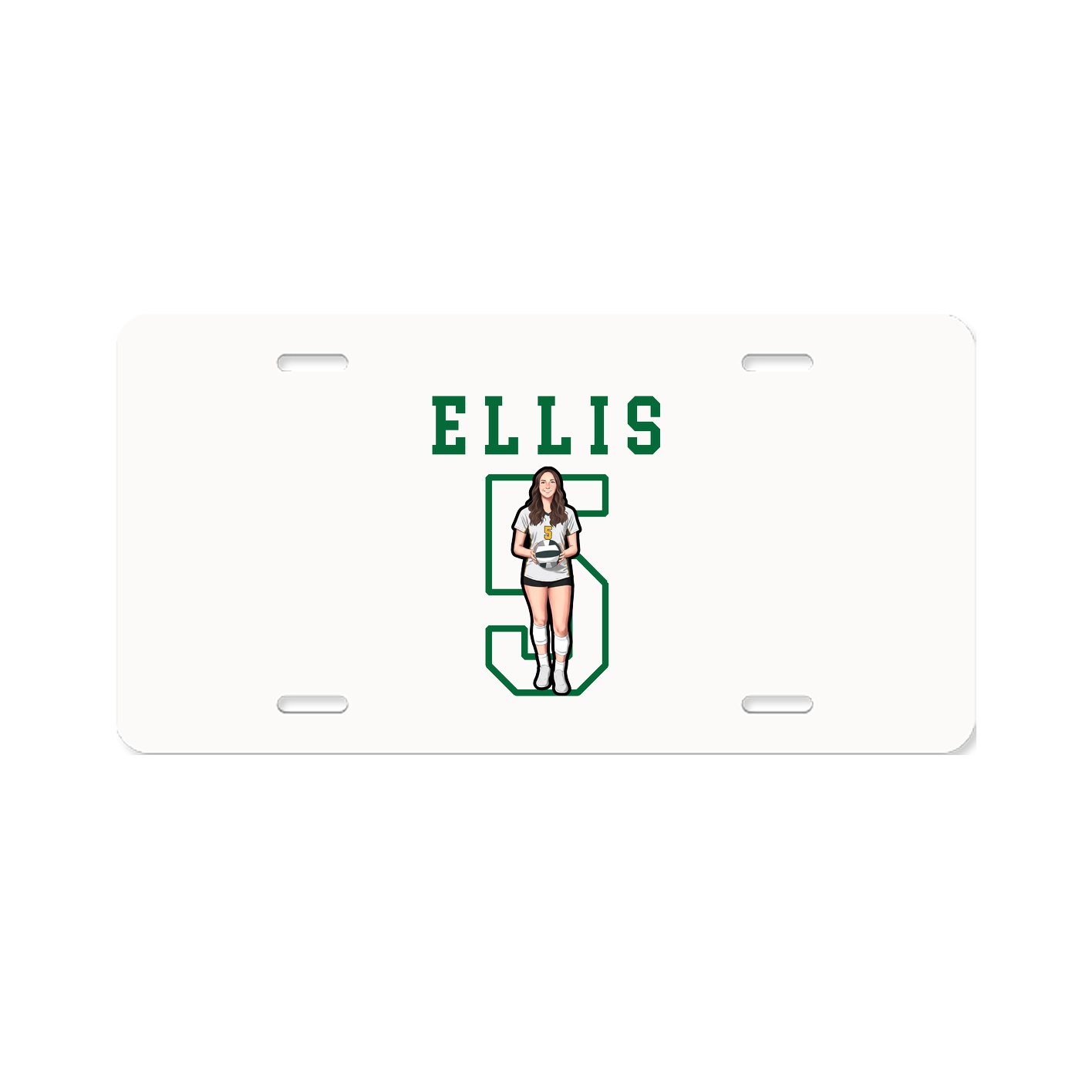 License Plate — Shirsey in Classic