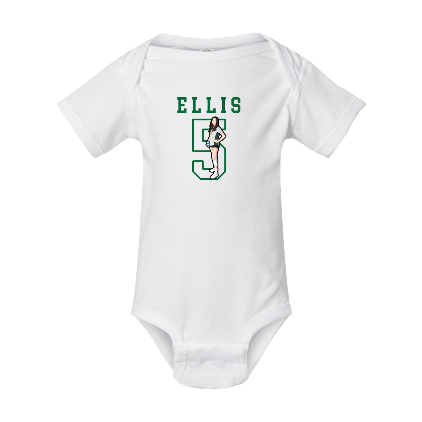 Baby Onesie — Shirsey in White