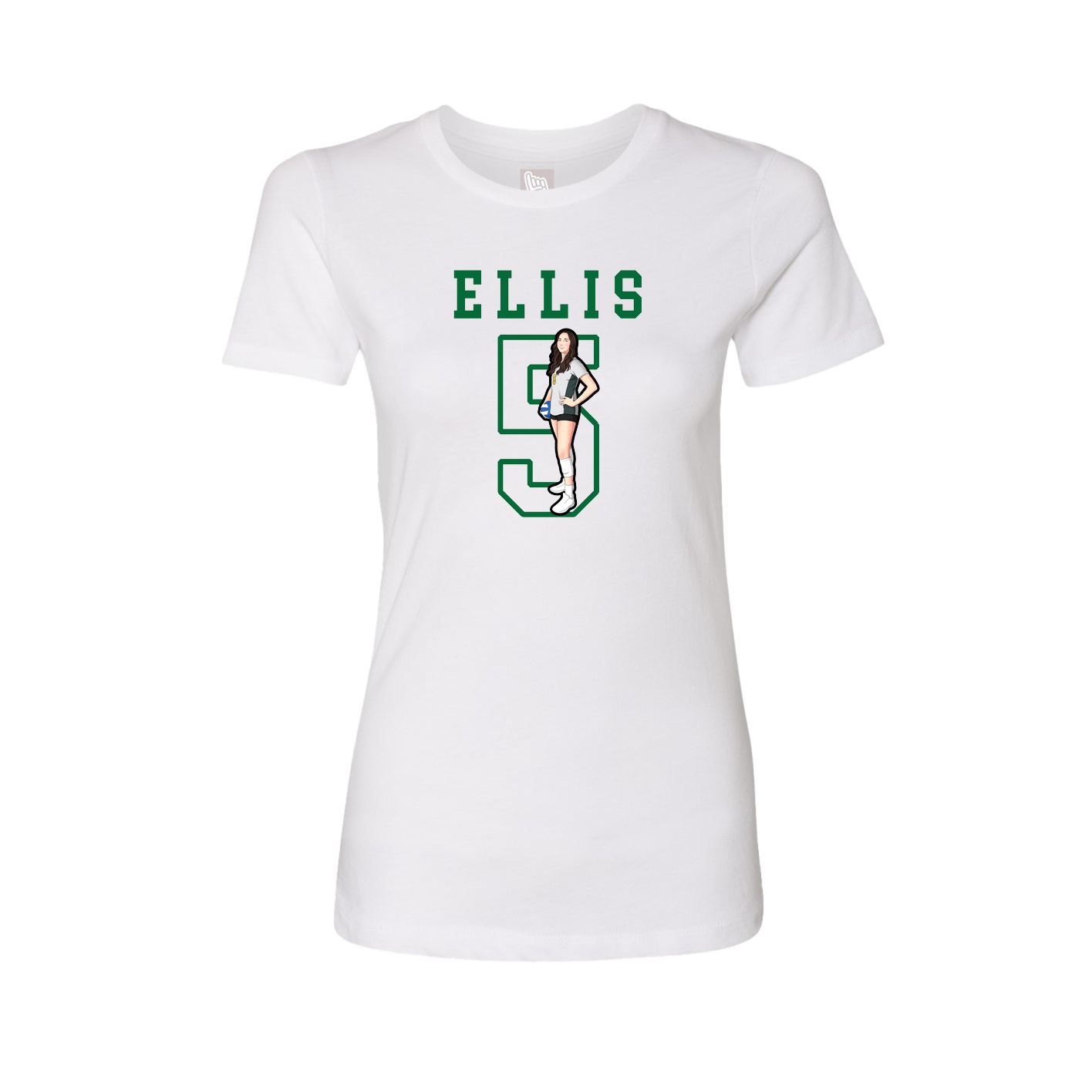 Fitted Women's Tee — Shirsey in White