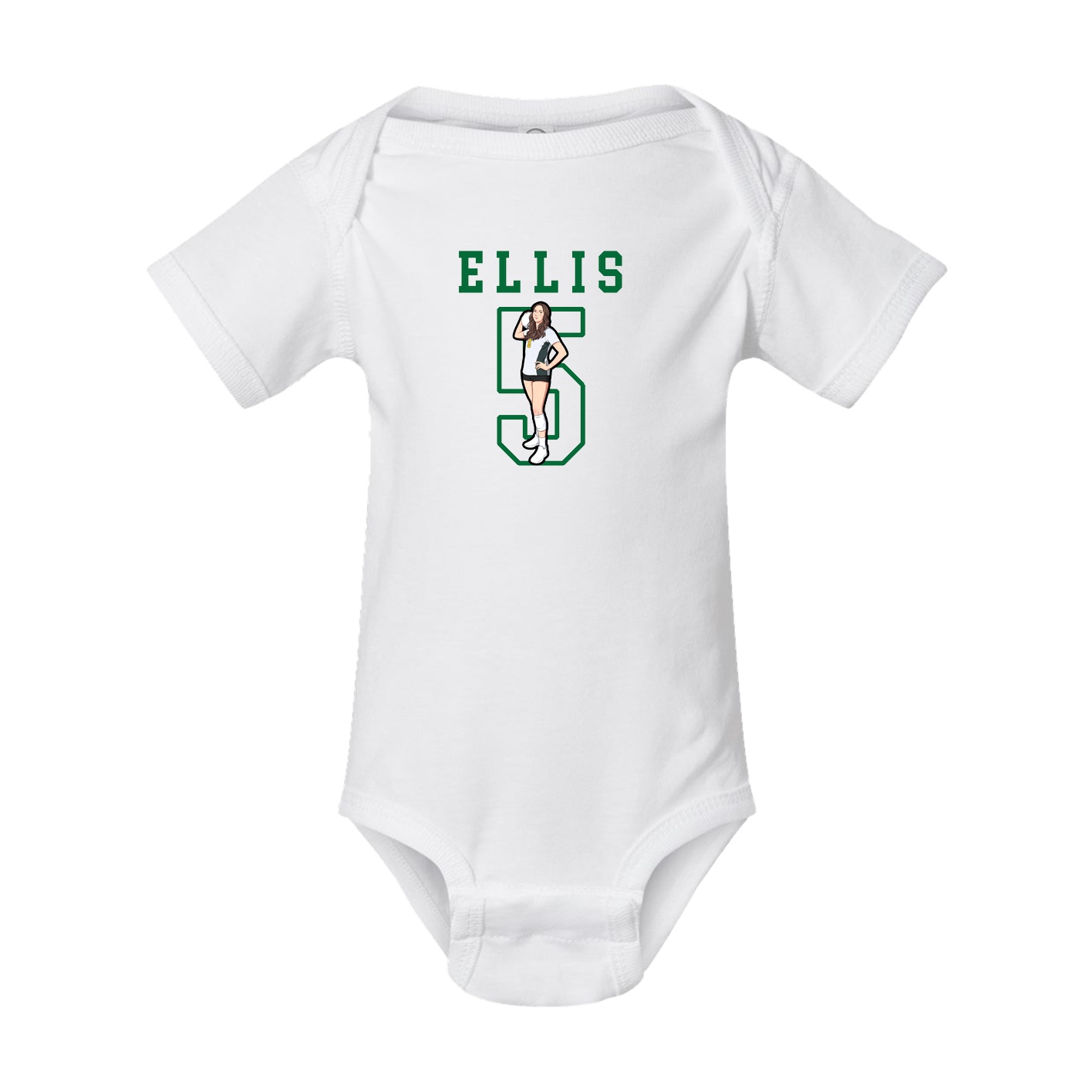 Baby Onesie — Shirsey in White