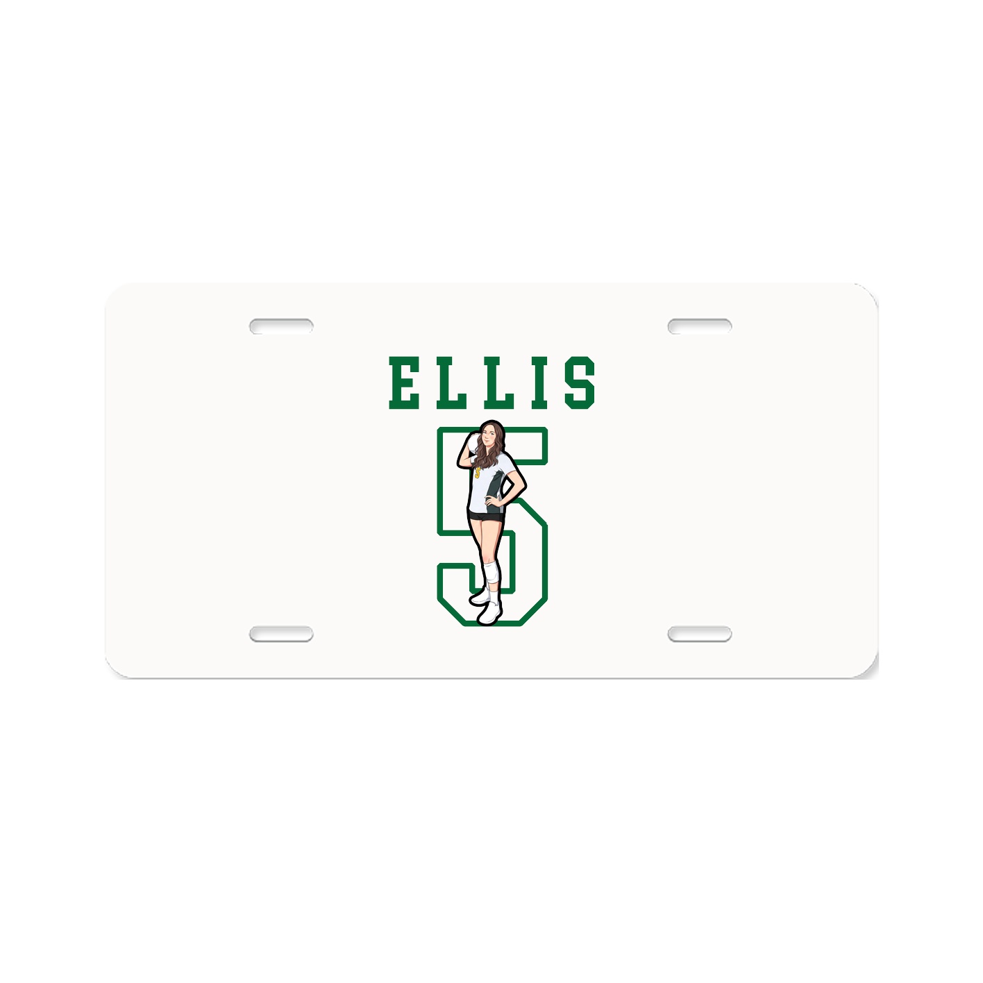 License Plate — Shirsey in Classic