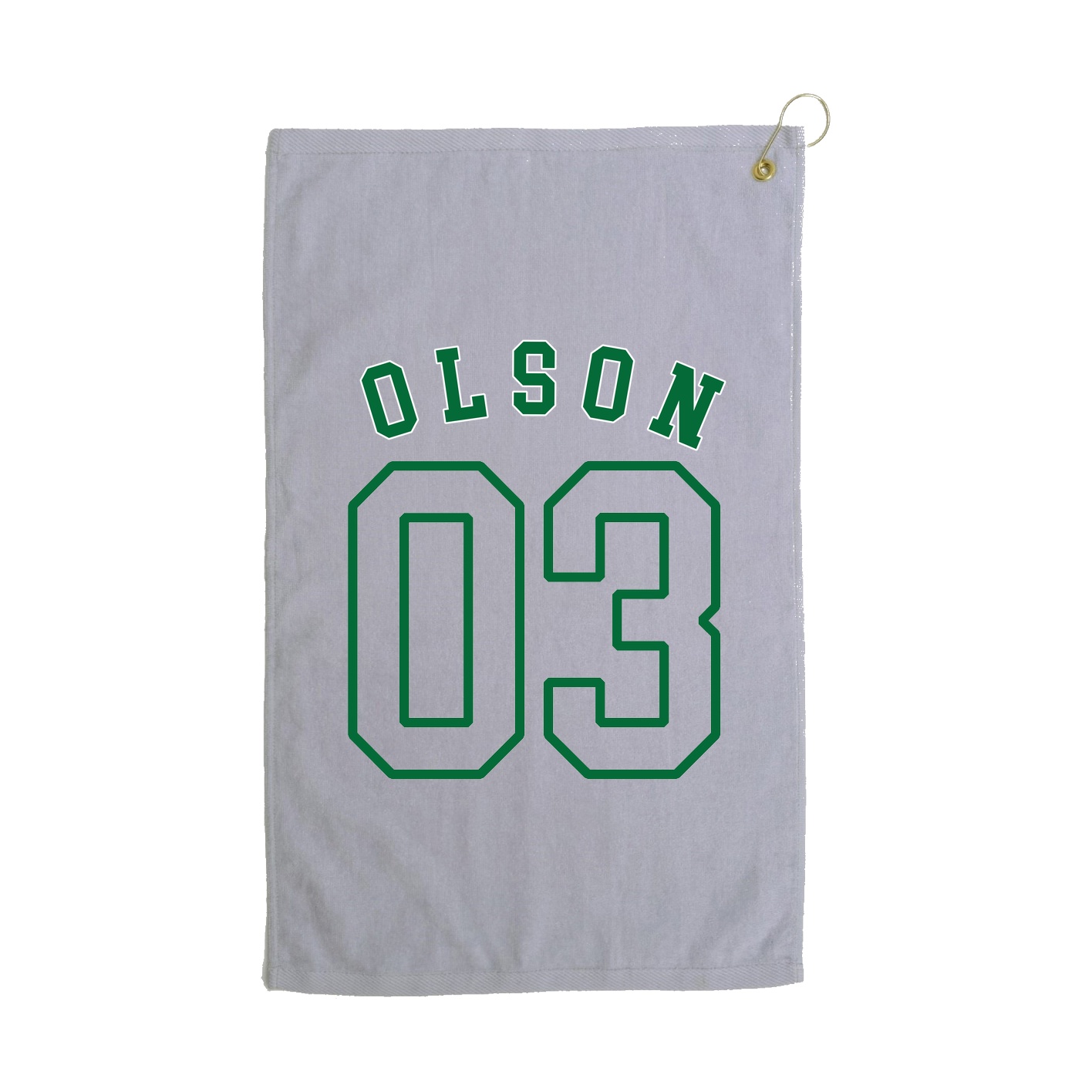Golf Towel — Shirsey Arch in Grey