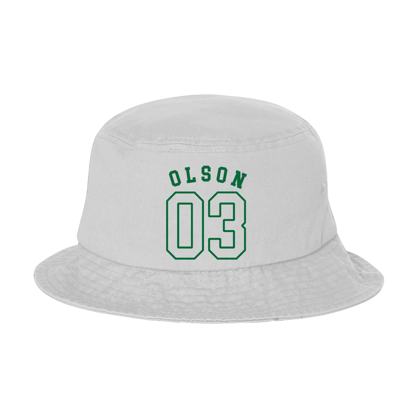 Bucket Cap — Shirsey Arch in White