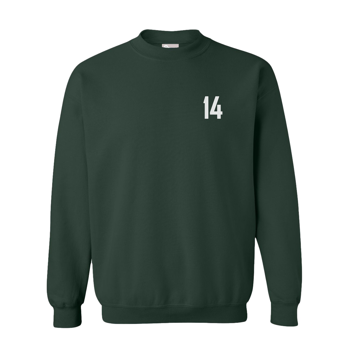Fleece Crew — Front Shirsy in Green
