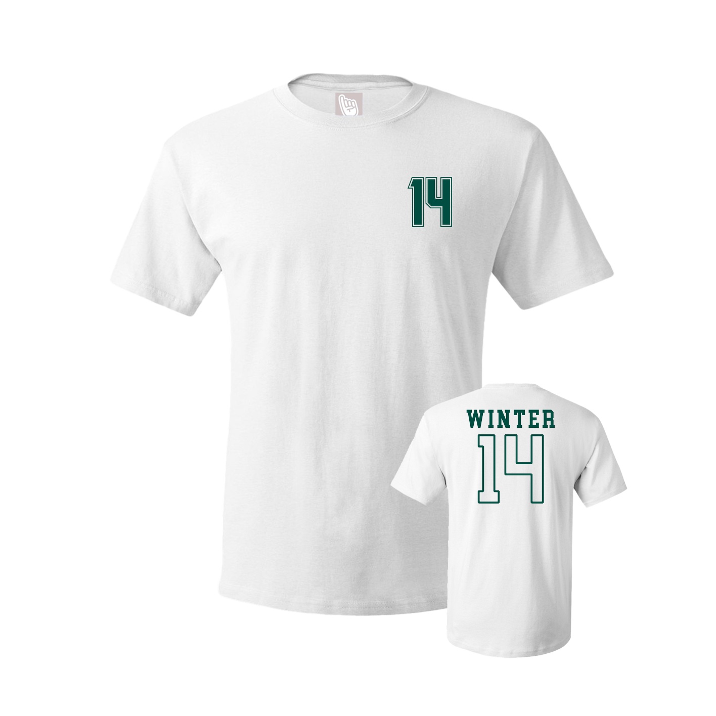 Tee — Chest Back in White