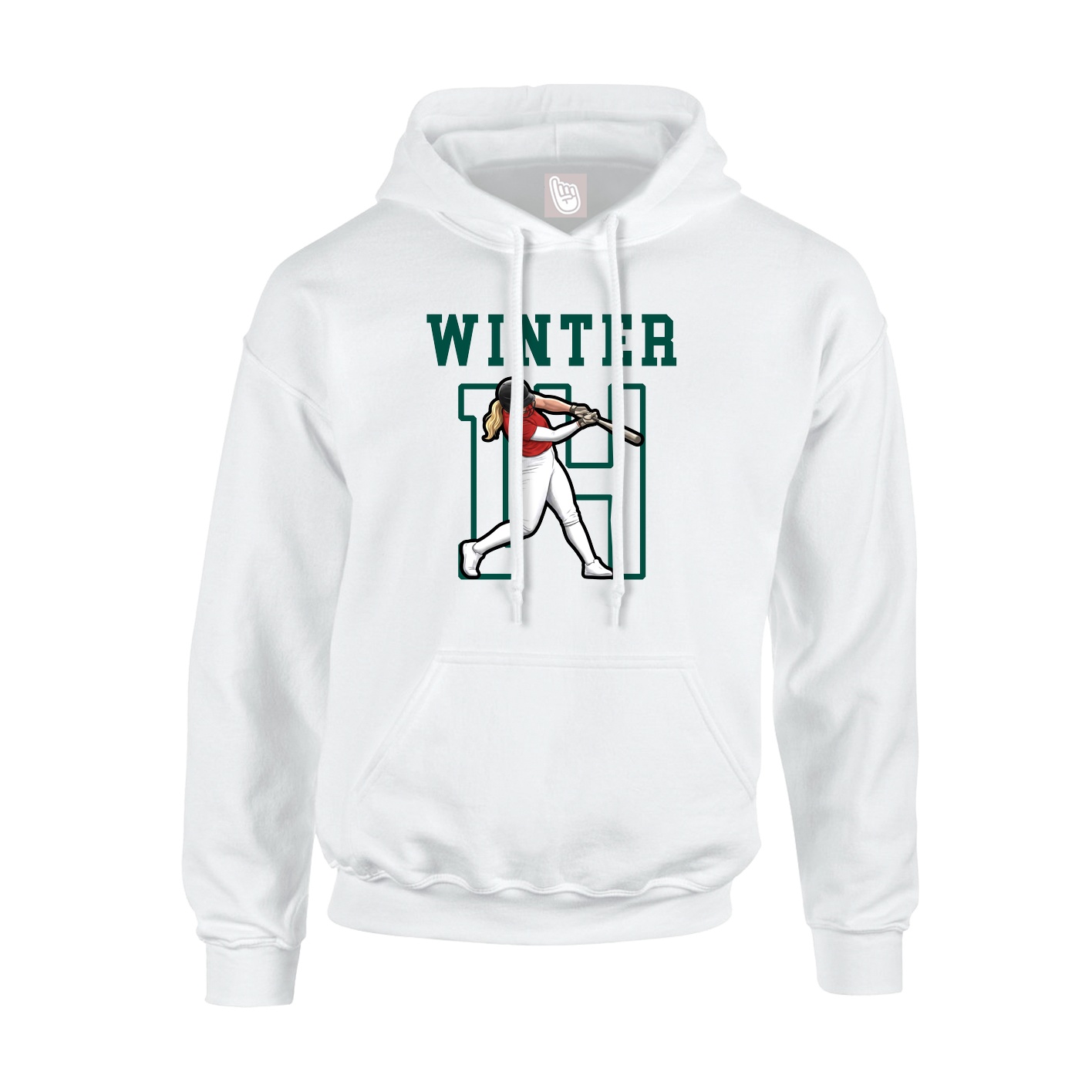 Youth Hoodie — Shirsey in White