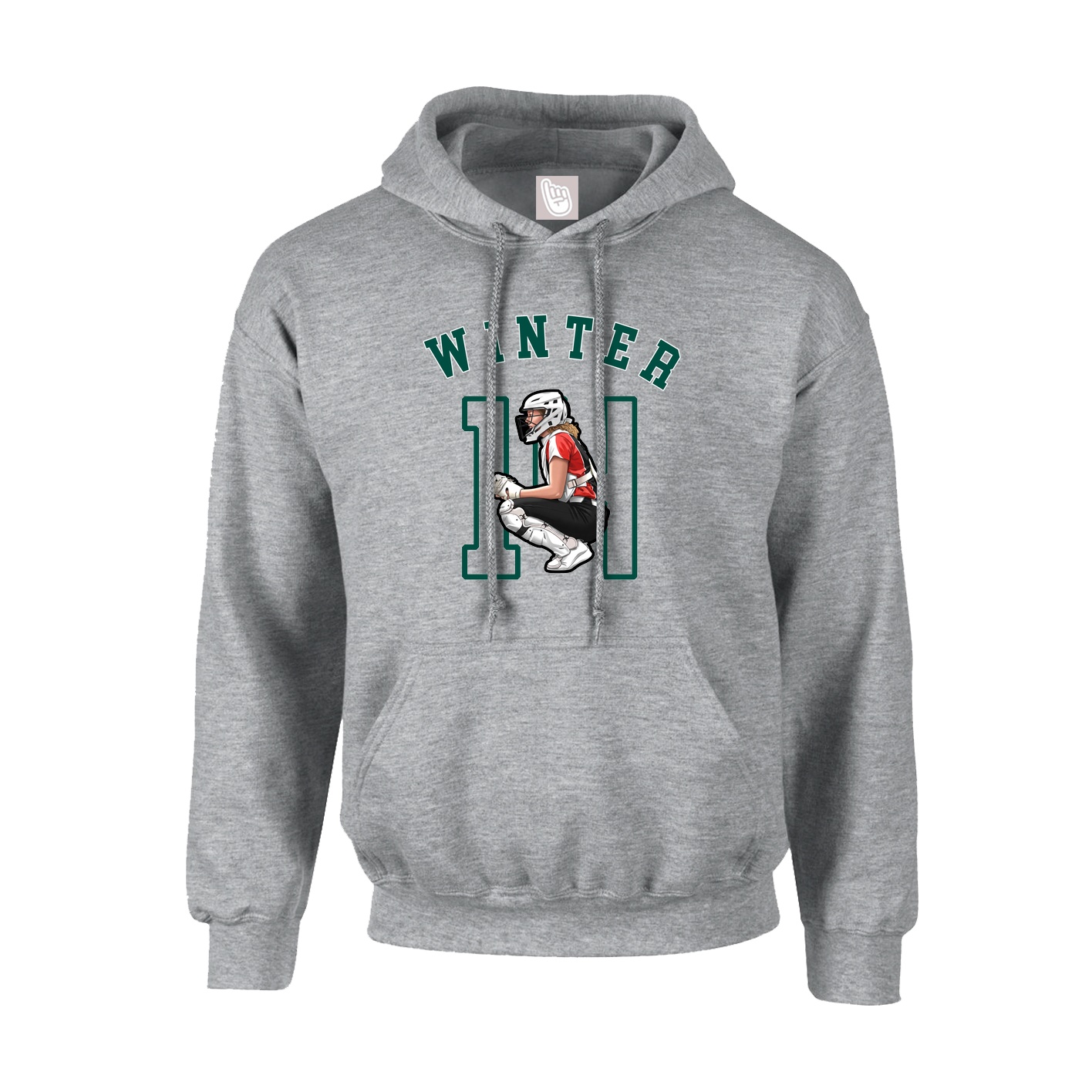 Hoodie — Shirsey Arch in Grey