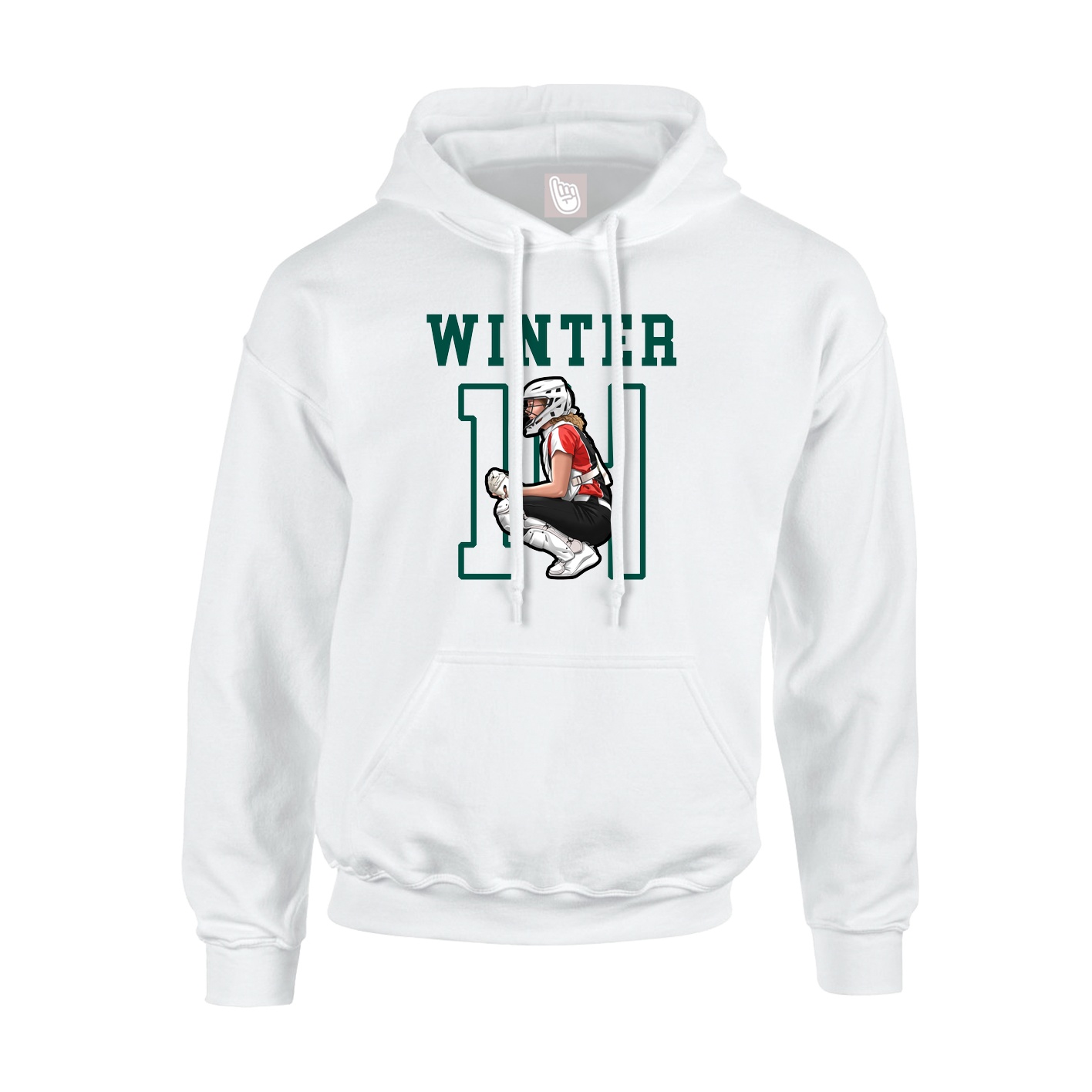 Youth Hoodie — Shirsey in White