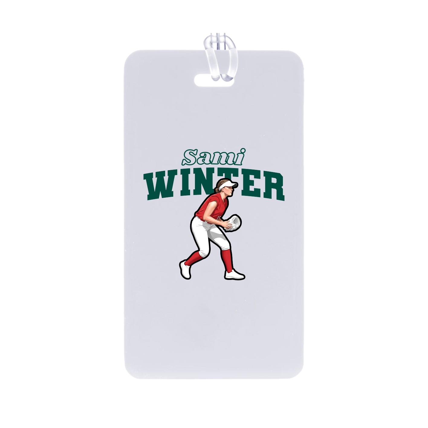 Bag Tag — Name Arch in Classic