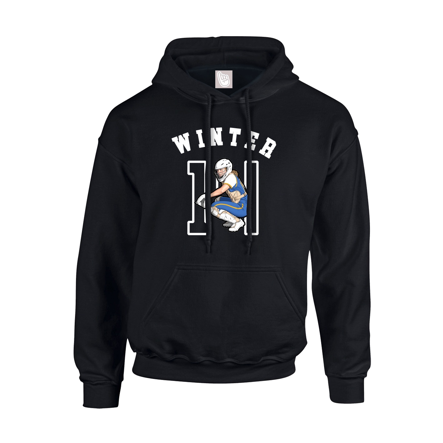 Hoodie — Shirsey Arch in Black