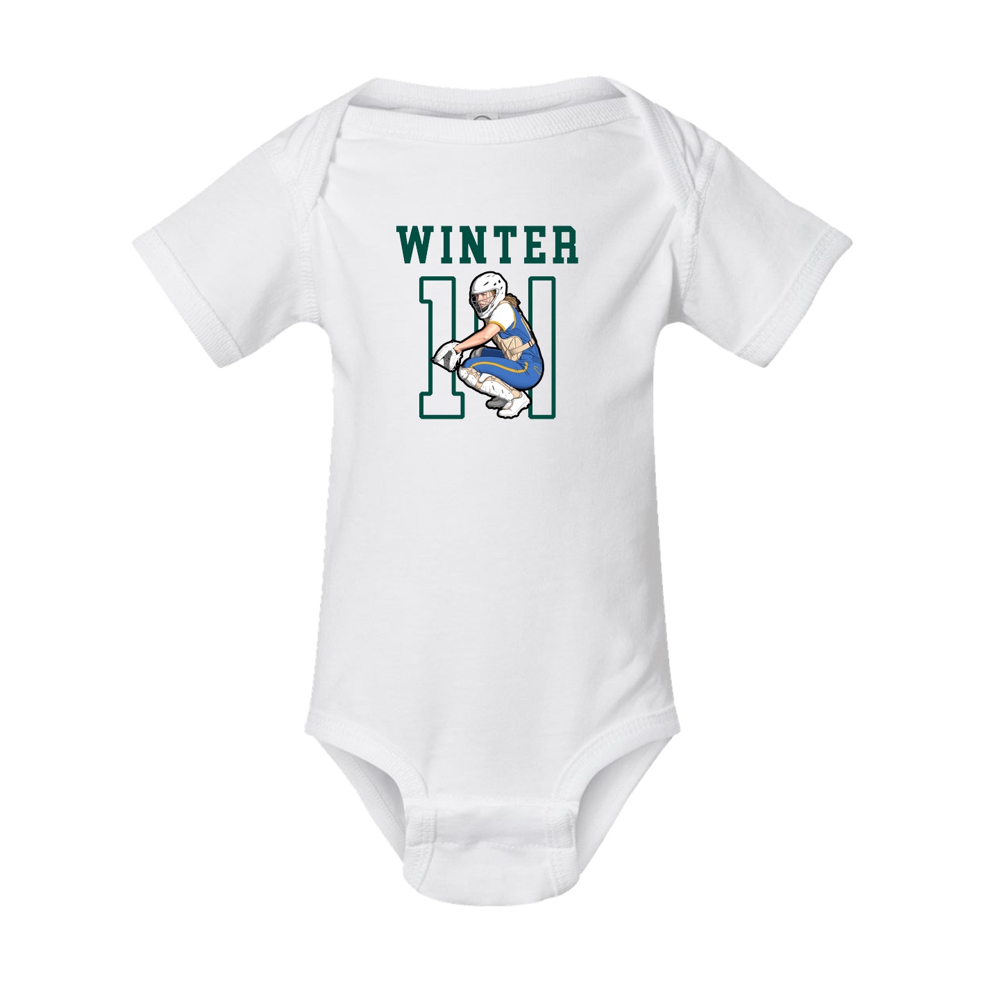 Baby Onesie — Shirsey in White