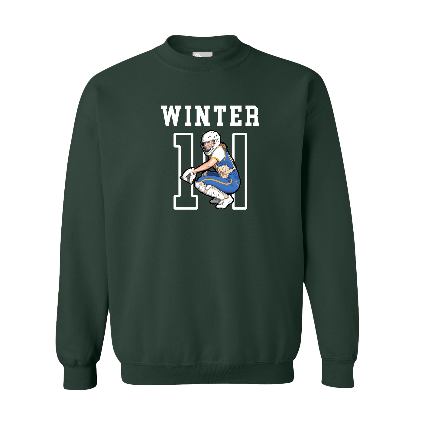 Fleece Crew — Shirsey in Green