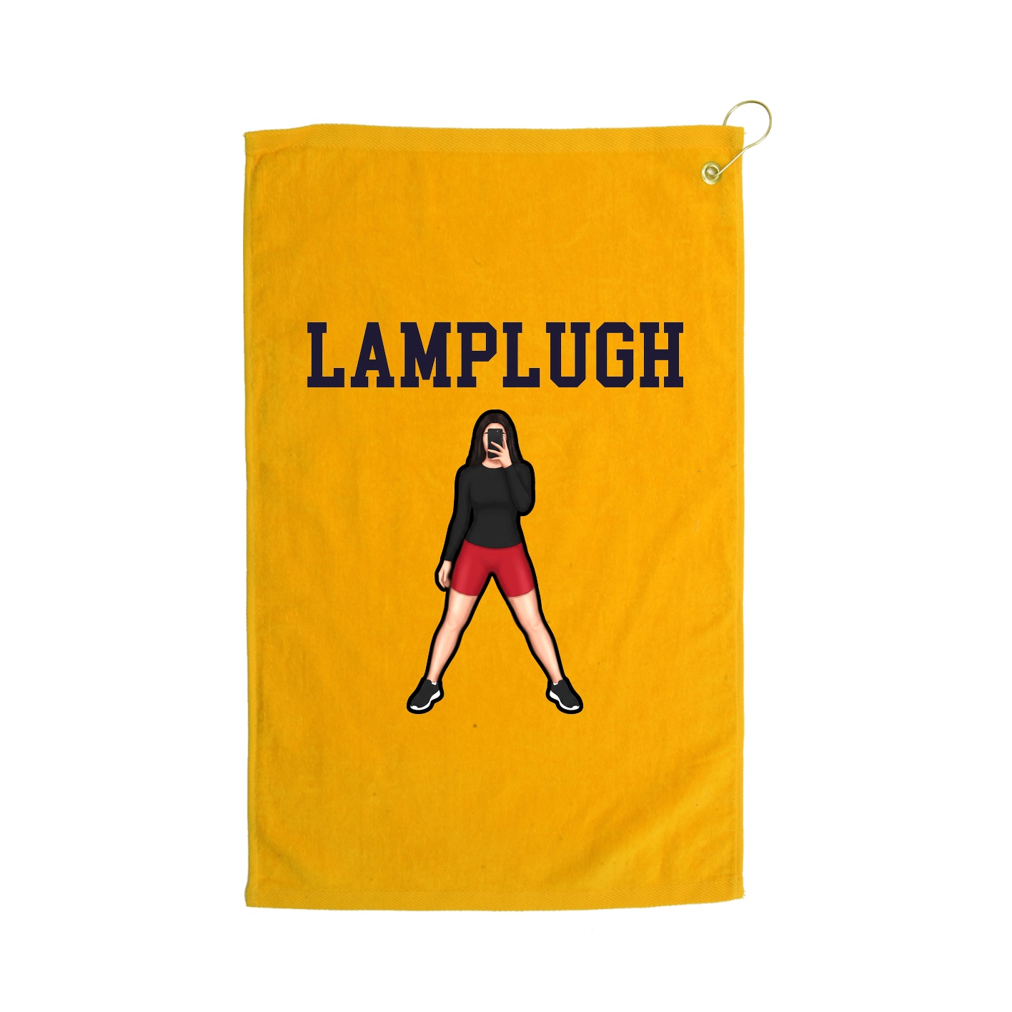 Golf Towel — Shirsey in Gold