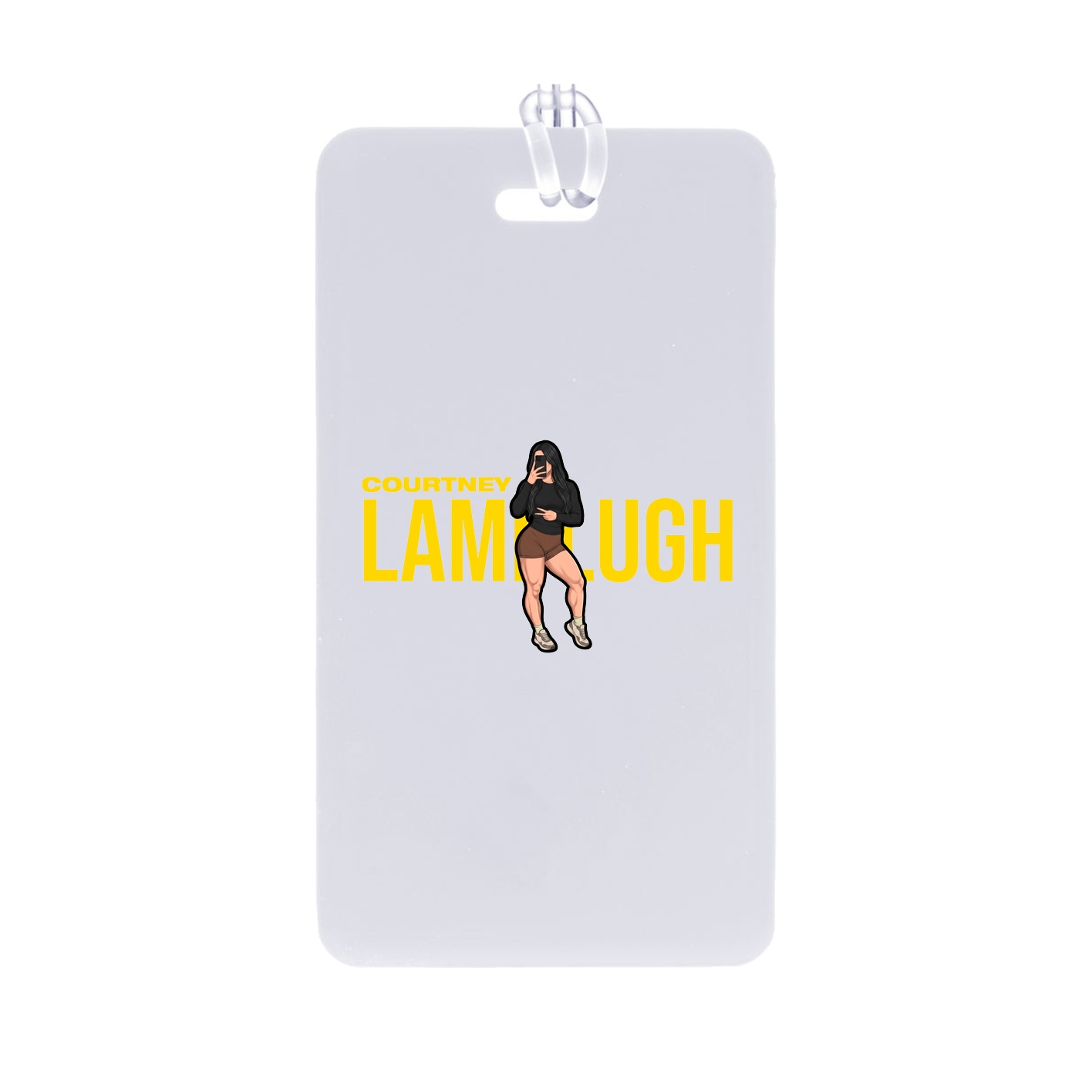 Bag Tag — Player Name in Classic