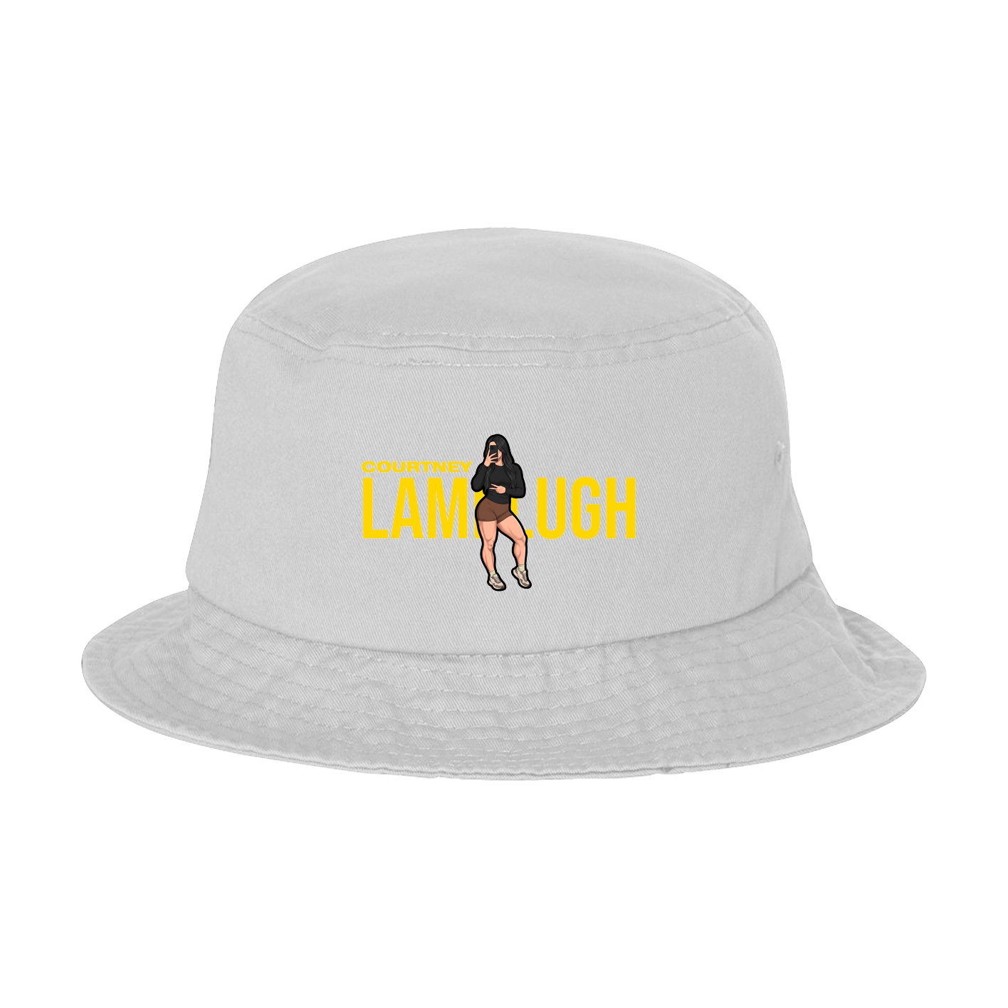 Bucket Cap — Player Name in White