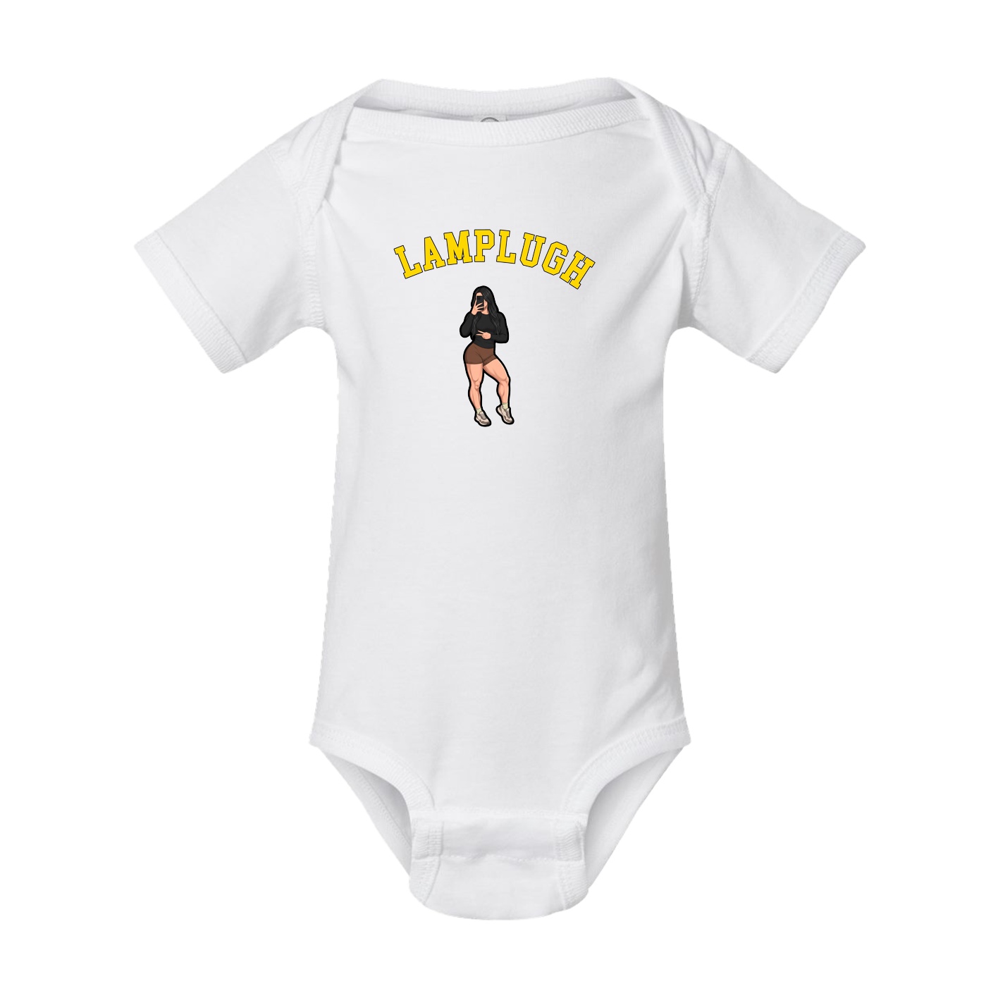 Baby Onesie — Shirsey Arch in White