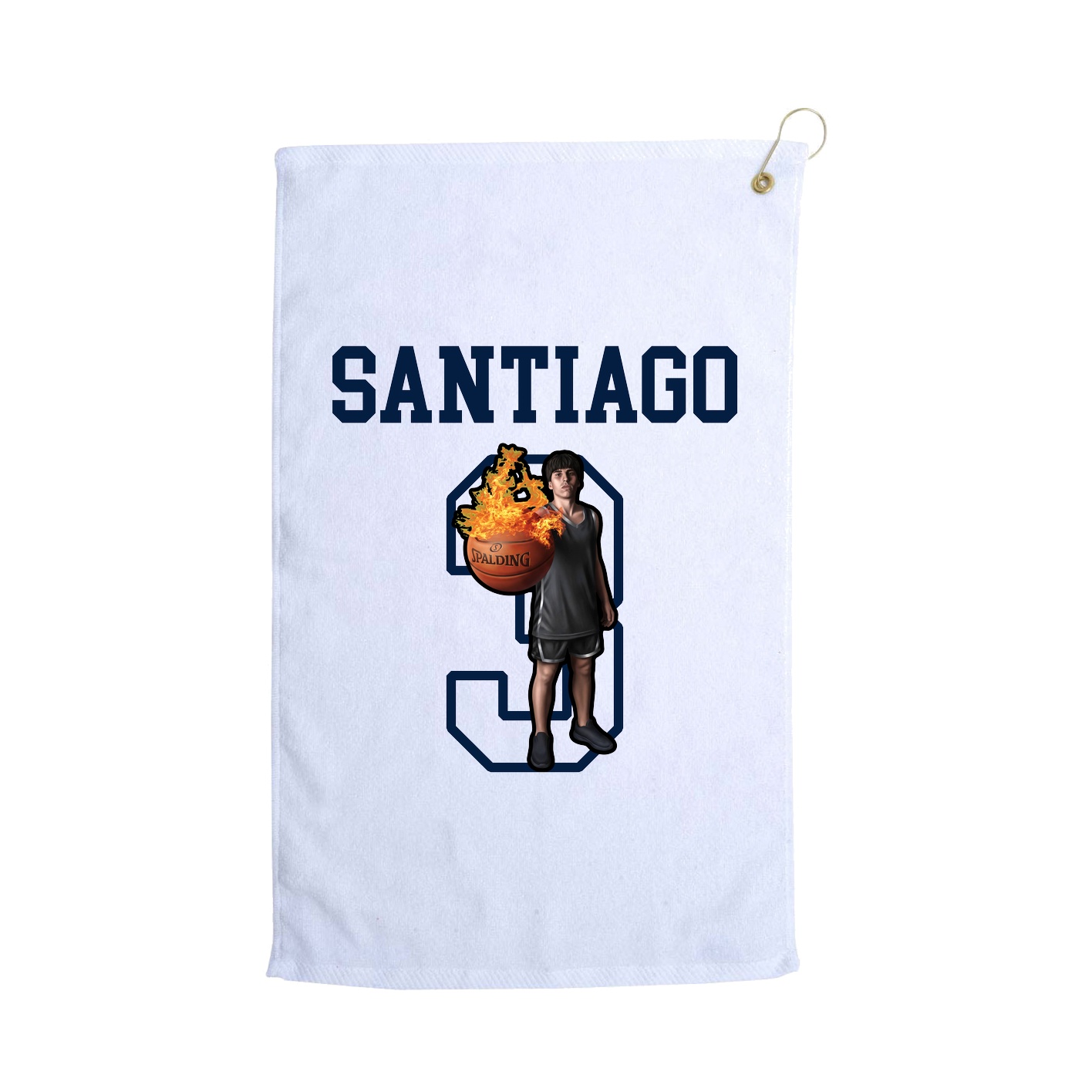 Golf Towel — Shirsey in White