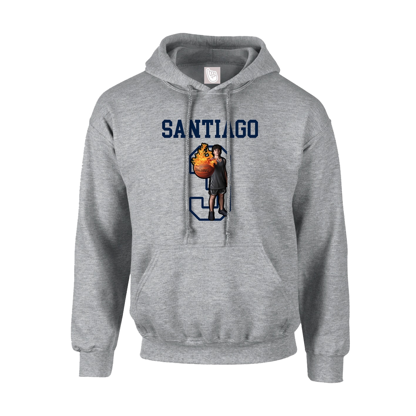 Youth Hoodie — Shirsey in Grey