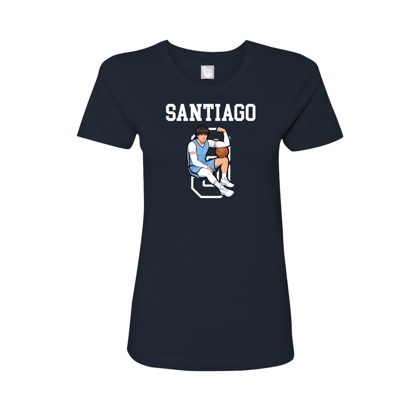 Fitted Women's Tee — Shirsey in Navy