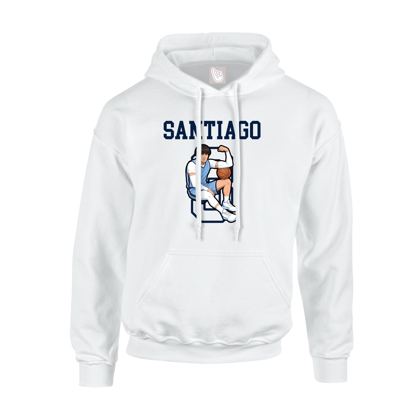 Hoodie — Shirsey in White