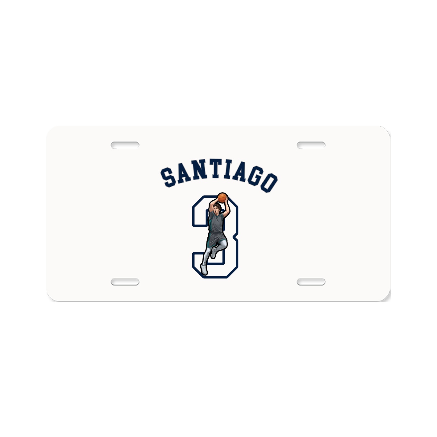 License Plate — Shirsey Arch in Classic